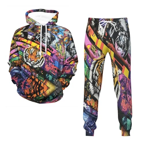 Survêtement 3D Tigerss homme pour en finir avec les tenues de sport ternes et sans originalité
