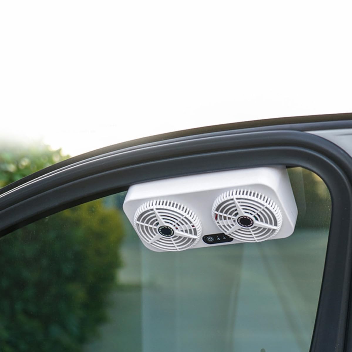 iplusmile Ventilador de Escape USB para Coche, Baja Temperatura y Olores