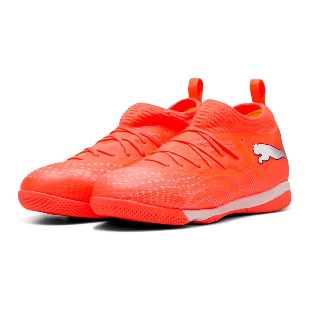 PUMA Unisex Kinder Future 9 Match It + Mid Jr Fussballschuh