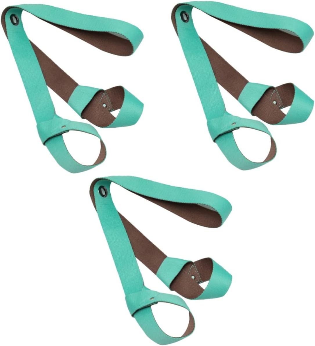 Toyvian Yoga Stretching Strap Elastic Resistance Band for Bodybuilding Portable Sling for Enhanced Flexibility