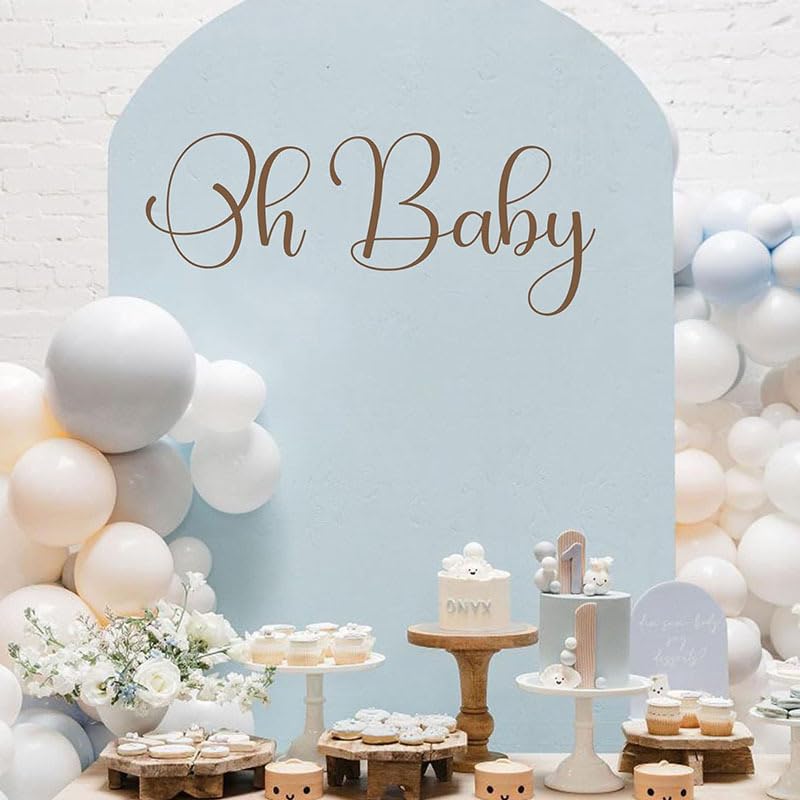 Oh Baby Wall Decal - Adhesivo decorativo para pared miniatura 2