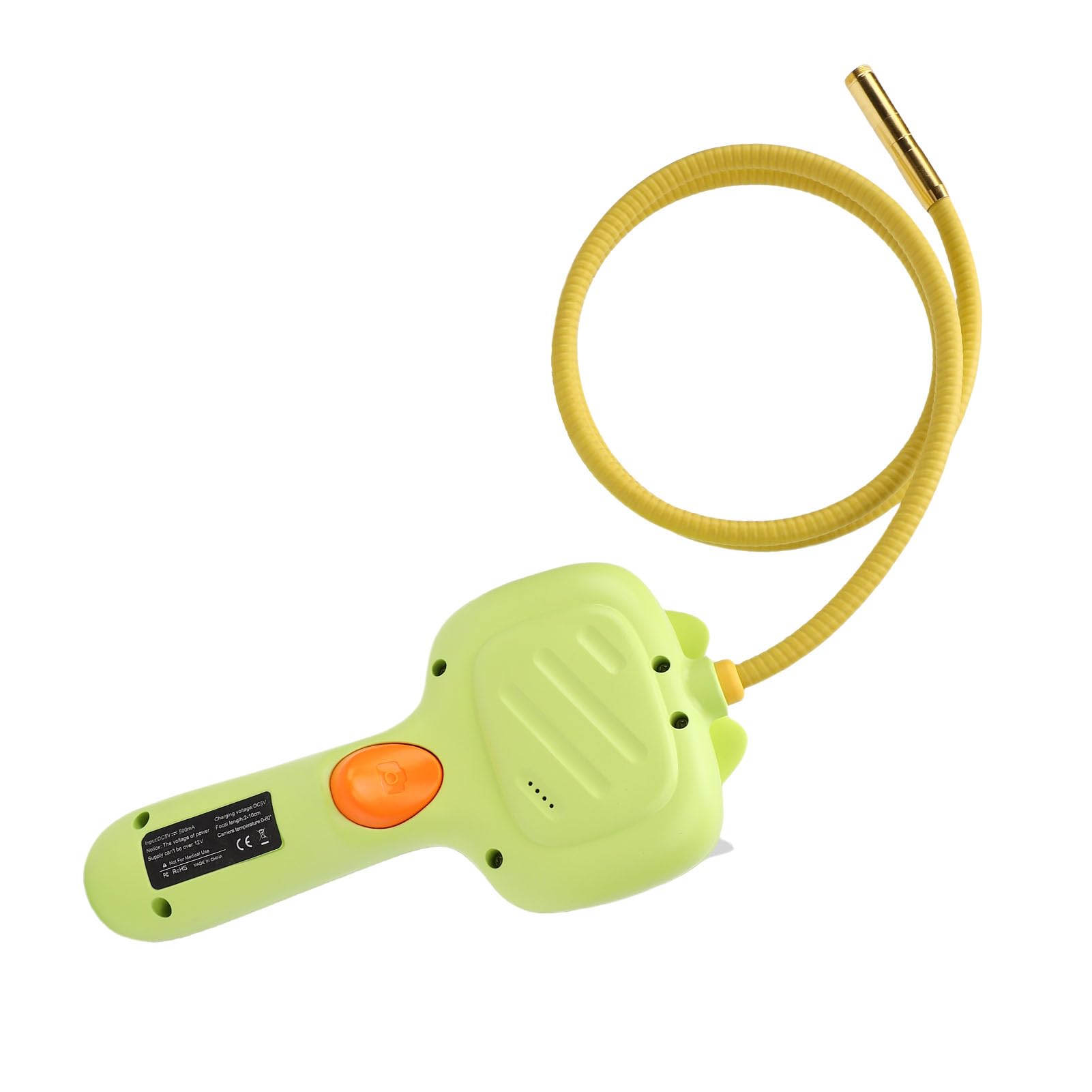 Annadue Periscopio per Bambini, Schermo da 2,4 Pollici Fotocamera Snake da 2 MP HD con Tubo Flessibile Leggero, Giocattolo Educativo Scientifico per Esplorazione all'aperto di Ragazze dei Ragazzi