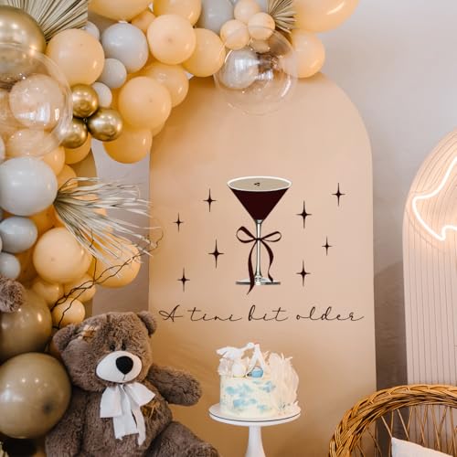 Vinilo decorativo de martini para fiesta temática miniatura 4