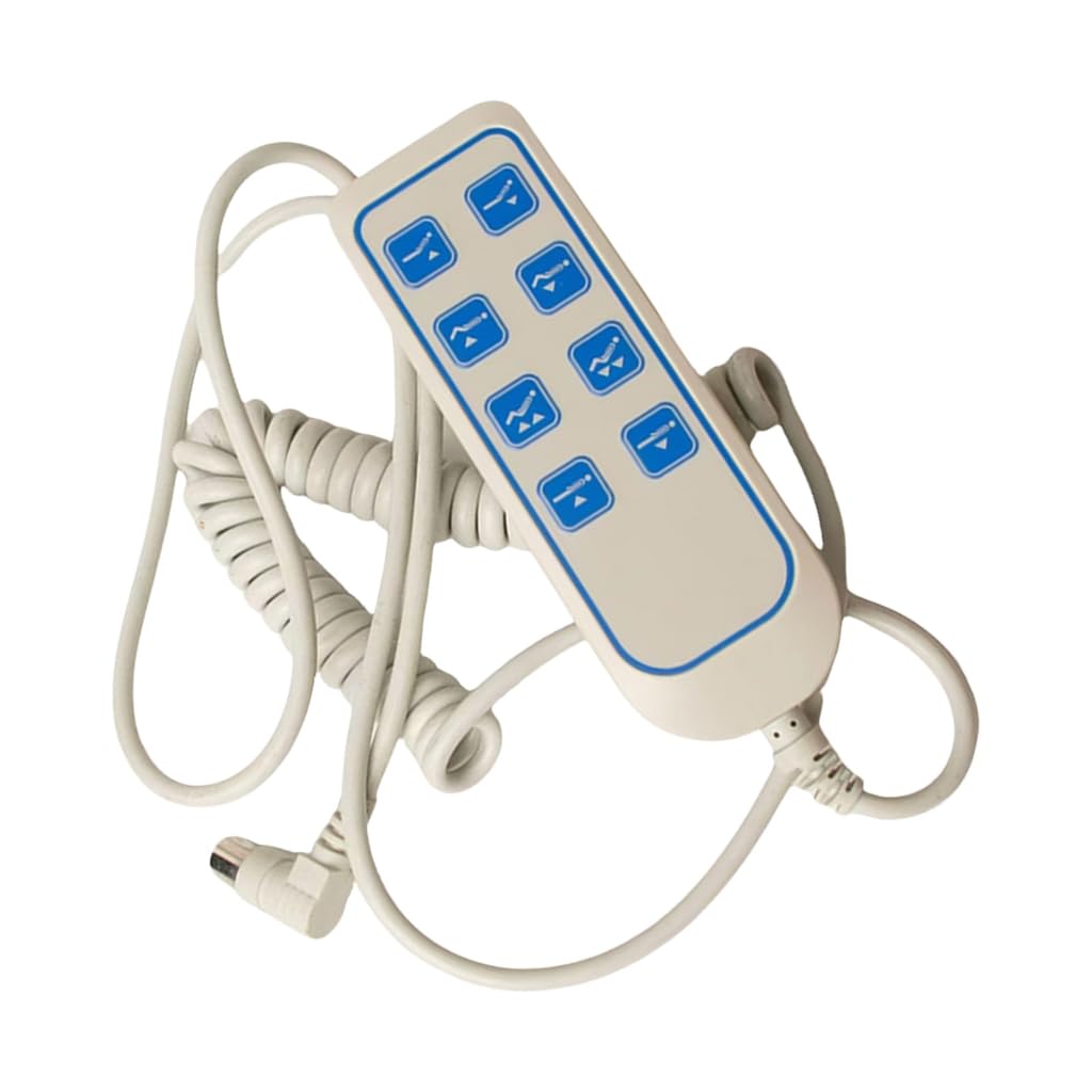Kalttoy White 8 Pin Lifting Bed Controller Electric Operating Table Manual Controller