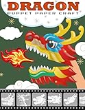 Dragon puppet paper craft: Hands-On Paper Craft Activities for Kids