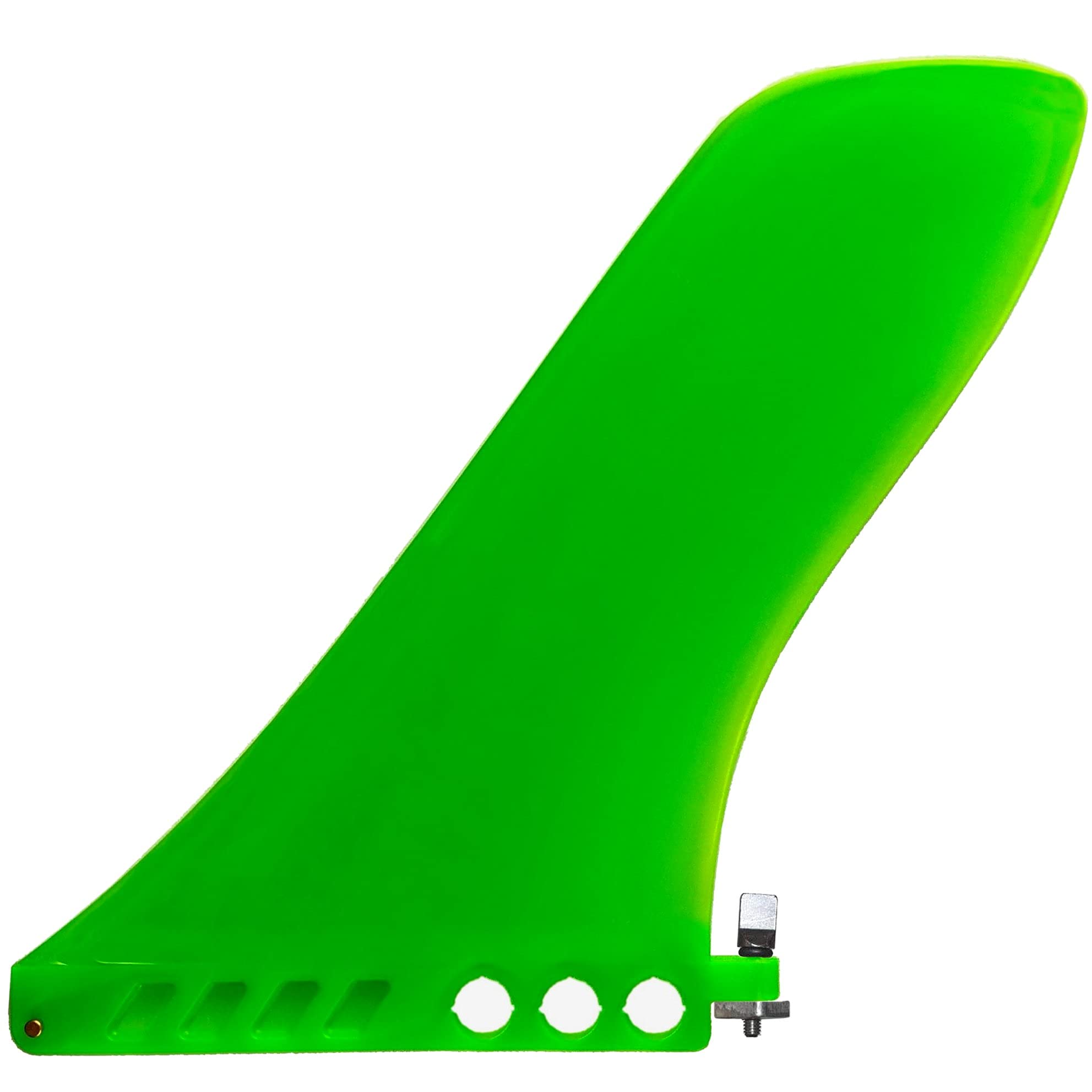 'saruSURF 9'' US box center Fin Safety Flex Soft replacement for longboard Race SUP Cruise Stand up Paddleboard River Surf Fishing airSUP AIR7 Skeg with Screw'