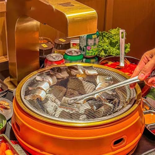 Accessoires de cuisine d'extérieur réchaud à charbon rond en argile - 7