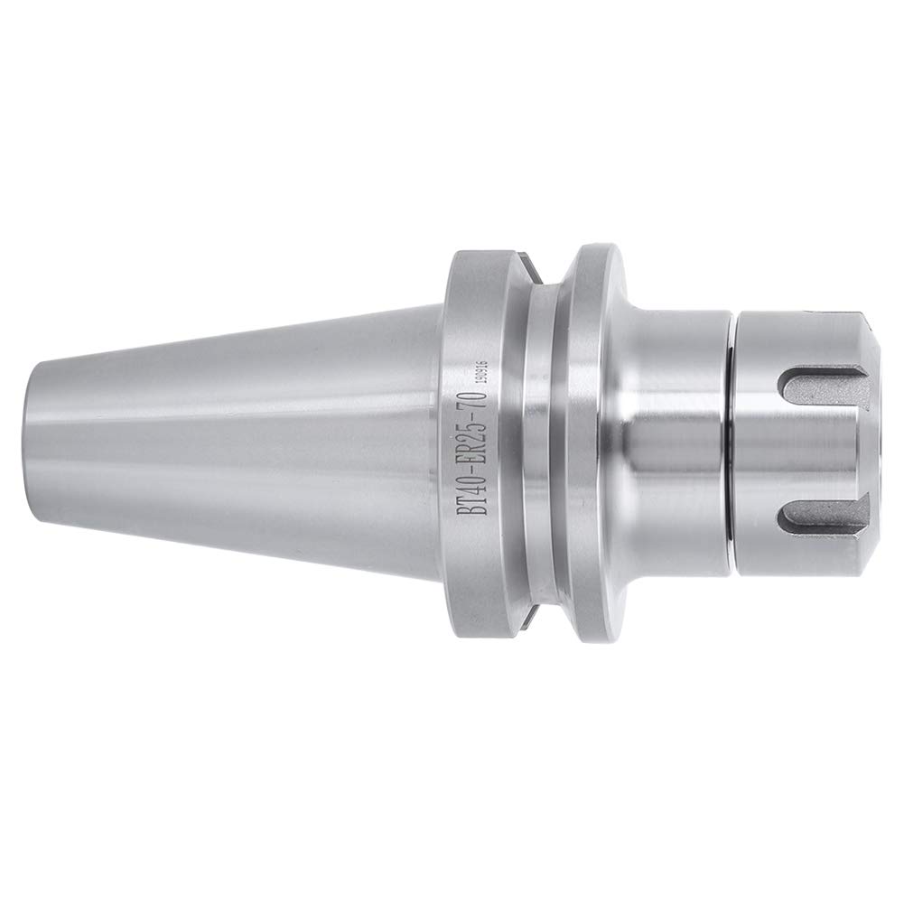 Porta Utensile BT40 - ER25-70 COLLET Chuck, BT40 ER25 70 Porta Utensile a Mandrino Collezione Acciaio in Lega 40Cr con una Durata di Lunga Durata Ad Alta Precisione per CNC,