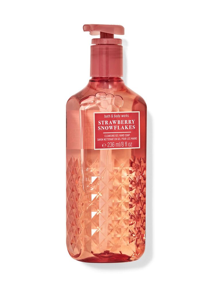 STRAWBERRY SNOWFLAKES CLEANSING GEL HAND SOAP 8 fl oz / 236 mL