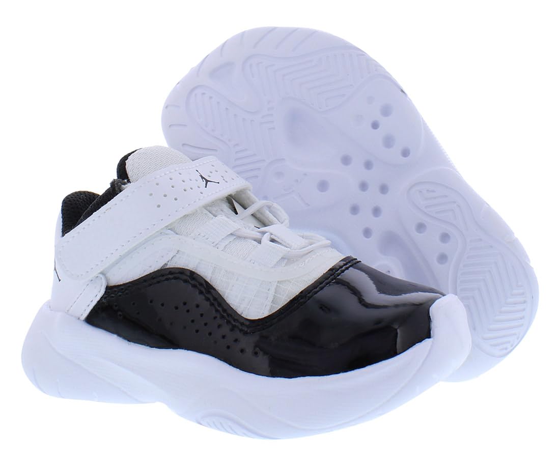 Nike Jordan 11 CMFT Low Infant/Toddler Shoes Size 4, Color: White/Black/University Red