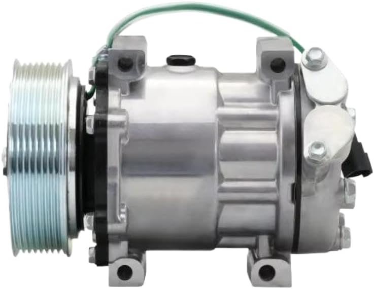 AC Compressor 24V 8PK Compatible with JCB JS210 and JS240 Excavators