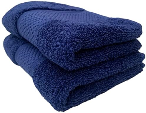 Sue Rossi Guest Towels 30 x 50cm Set Of 2, Organic Turkish Combed Cotton, 600gsm Thick, Soft & Absorbent Bathroom Or Kitchen Small Hand Towel, Face Cloth (Camel, 2)