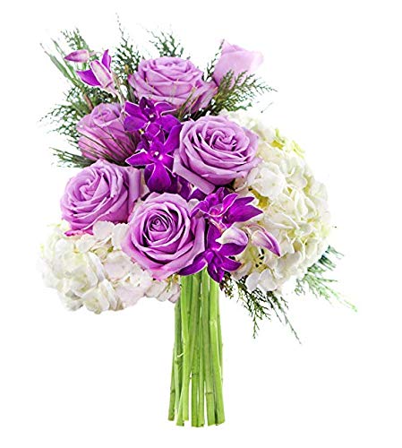 KaBloom-Silent Night Bouquet,Flowers for Valentine, Mother's Day