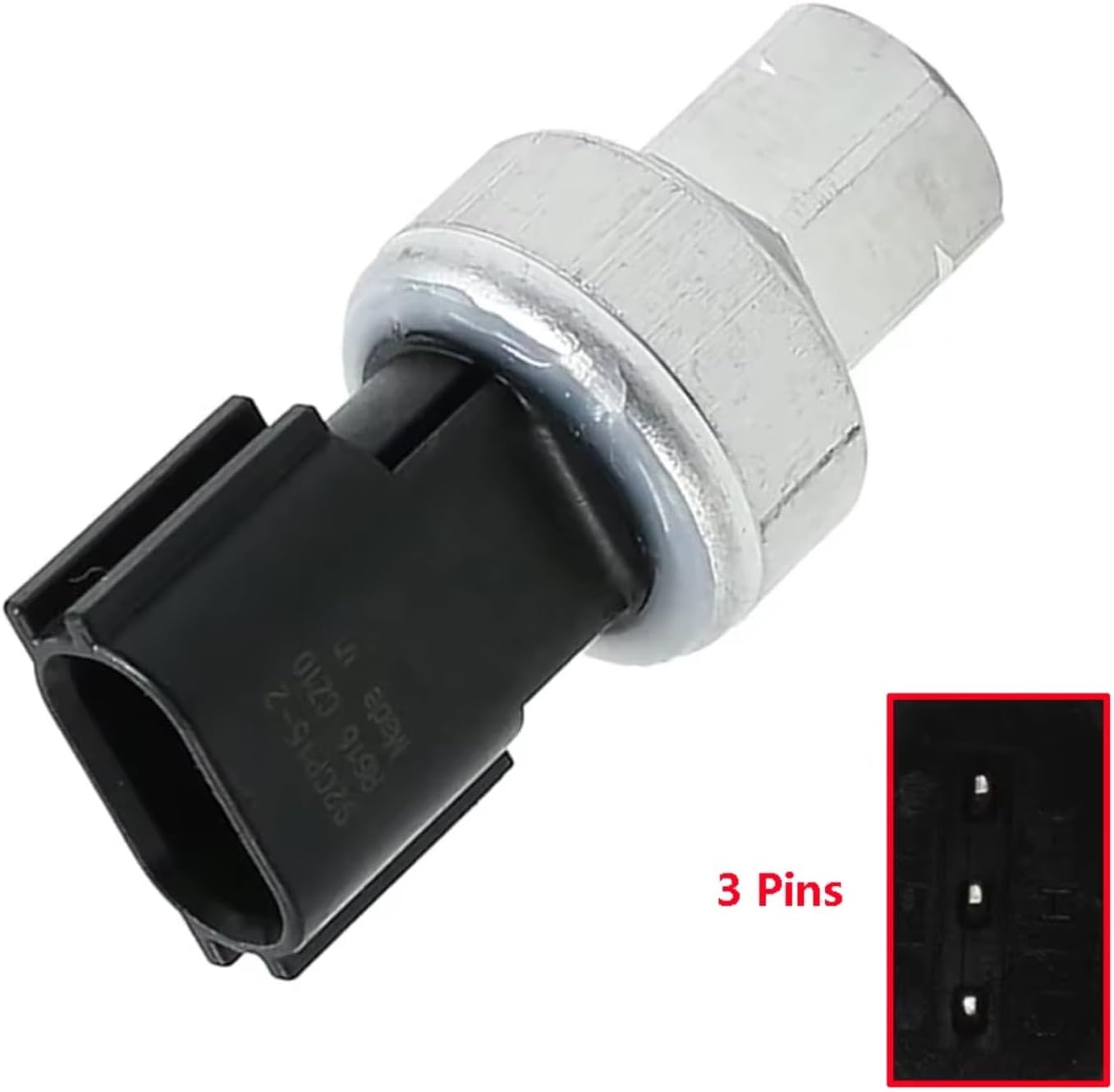 Car AC Pressure Switch Replacement, for Mitsubishi, for Eclipse 2006-2012, for Endeavor 2004-2011 A/C Air Condition Pressure Switch Sensor MR306627 SW9949C CM710024