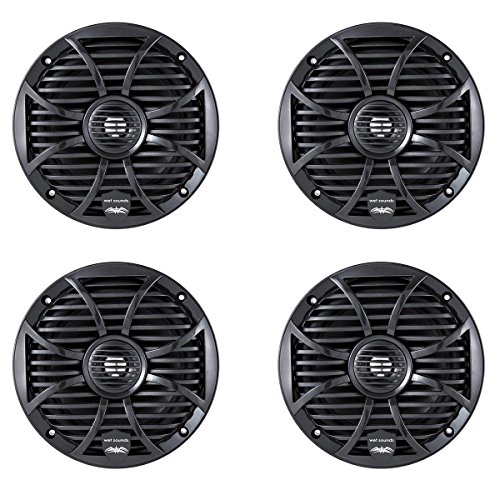 wet sounds Bundle: Two Pairs of SW-65i Series Black Grill 6.5" Speakers. 60