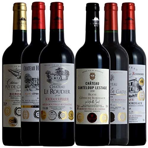 全てトリプル金賞 ボルドーワイン6本セット ソムリエ厳選 赤ワイン 750ml×6 全てトリプル金賞 ボルドーワイン6本セット ソムリエ厳選 赤ワイン 750ml×6
