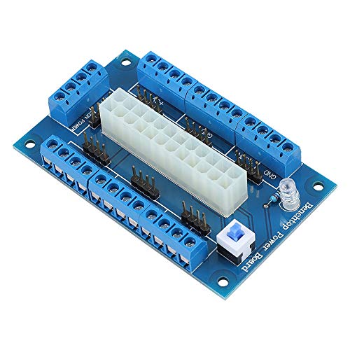Eboxer 24 / 20Pin Adattatore per Alimentatore da banco ATX con Adattatore per PC