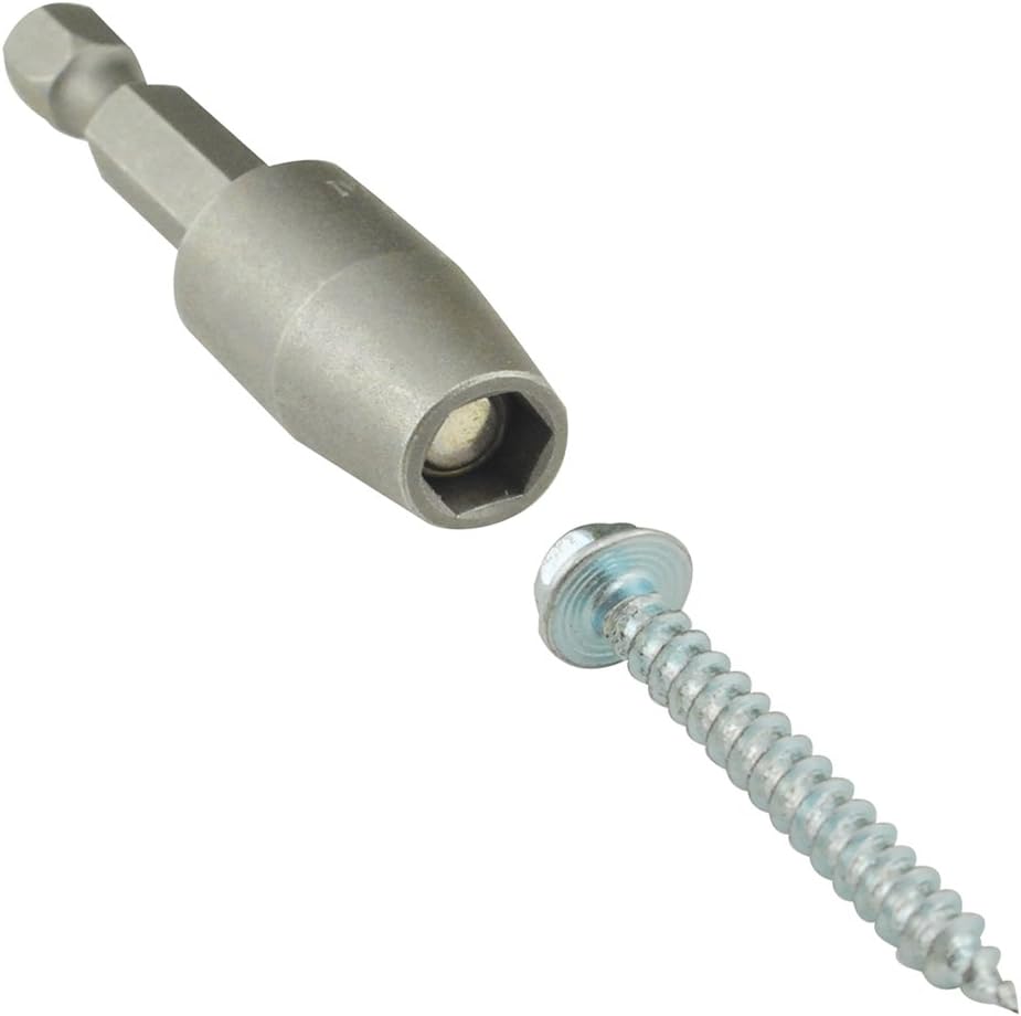 IVY Classic 44706 1/4 x 2" Tapered Magnetic Nut Setter, Impact Plus, 1/Card