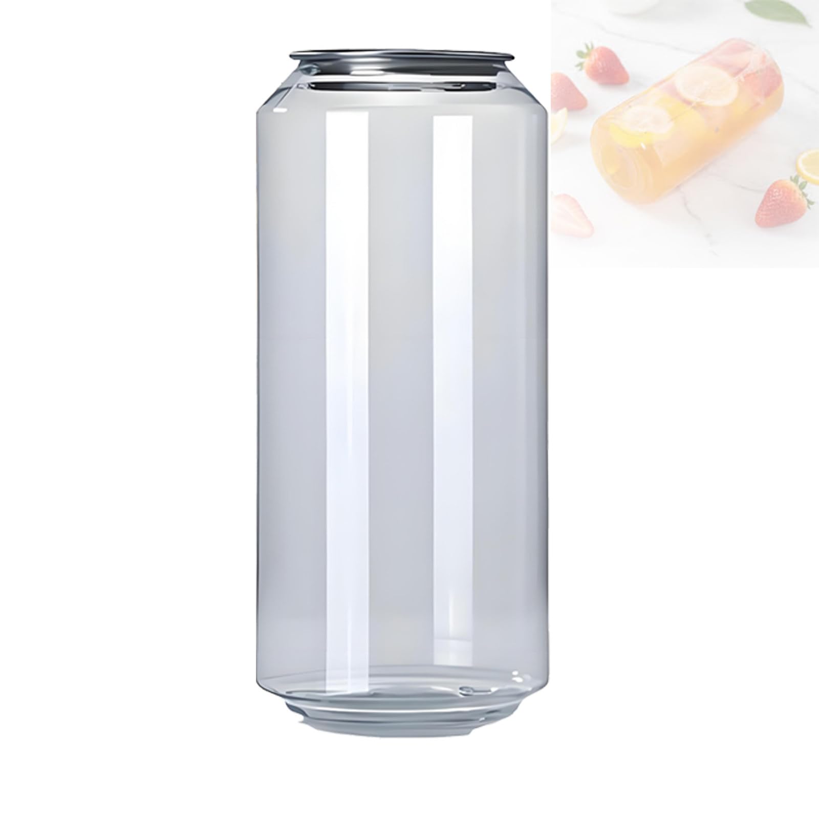 YNIYUJKL Disposable Leakproof Plastic Bottles With Aluminum Caps For Juice And Boba, Compatible With Automatic Cup Sealers, 700Ml, 200 Pack,900ml