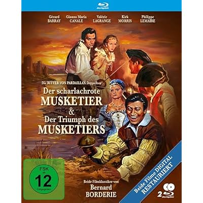 Die Ritter von Pardaillan Doppelbox: 1. Der scharlachrote Musketier (1962) / 2. Der Triumph des Musketiers