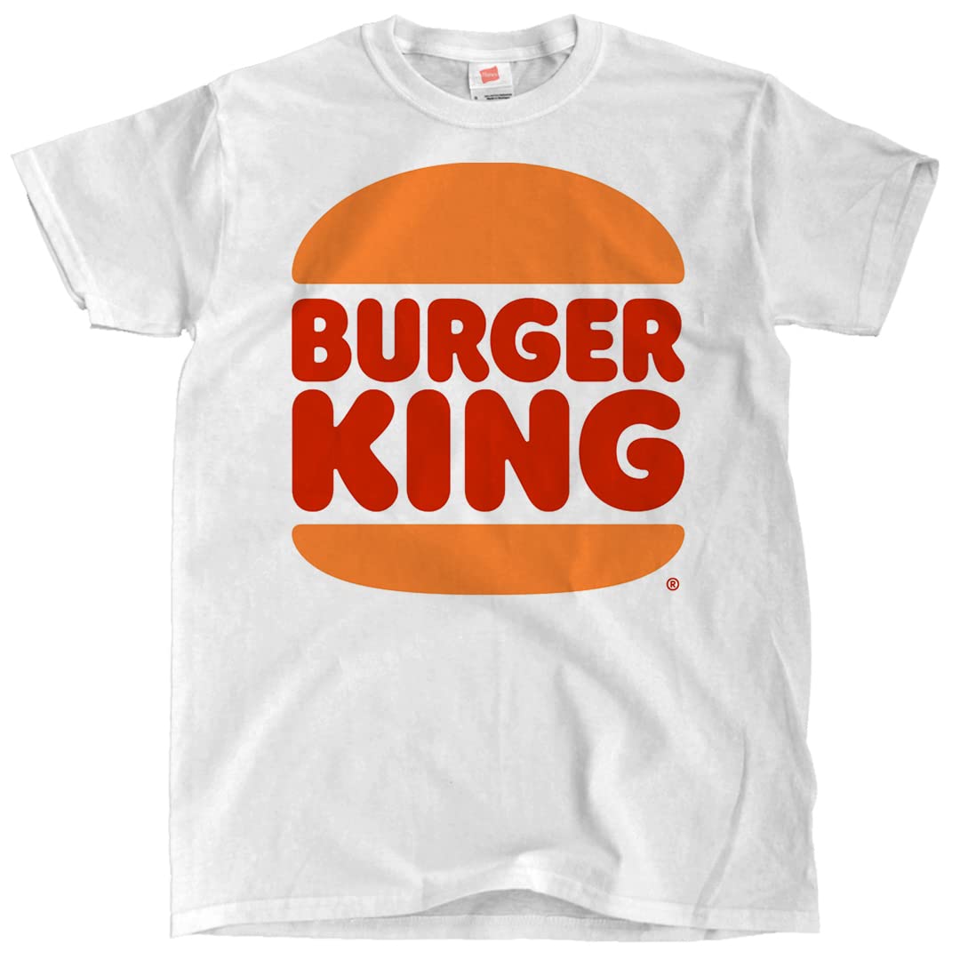 Burger King Vintage Image White Shirt