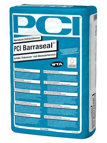 PCI Barraseal 25 kg Mineralische Dichtungsschlämme, für Keller, Trinkwasser- und...