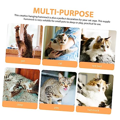 Sosoport Espreguiçadeira Para Gatos Poleiro Para Gatos Rede Para Gatos Poleiro Para Janelas Estreita