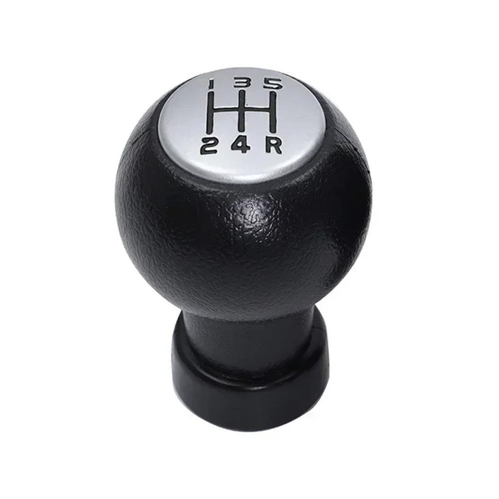 YDXHERTA for Suzuki for Swift for SX4 for Alto 2005-2014 Car Hand Speed Gear Shift Knob Gaitor Collar Case Spare Parts(MatteSilver)