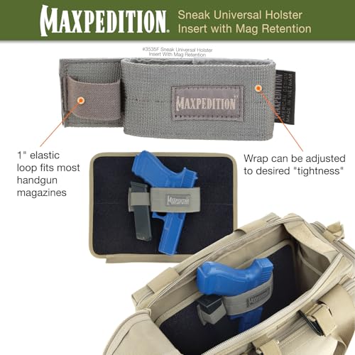 Image of Maxpedition Gear Sneak Universal Holster Insert with Mag Retention