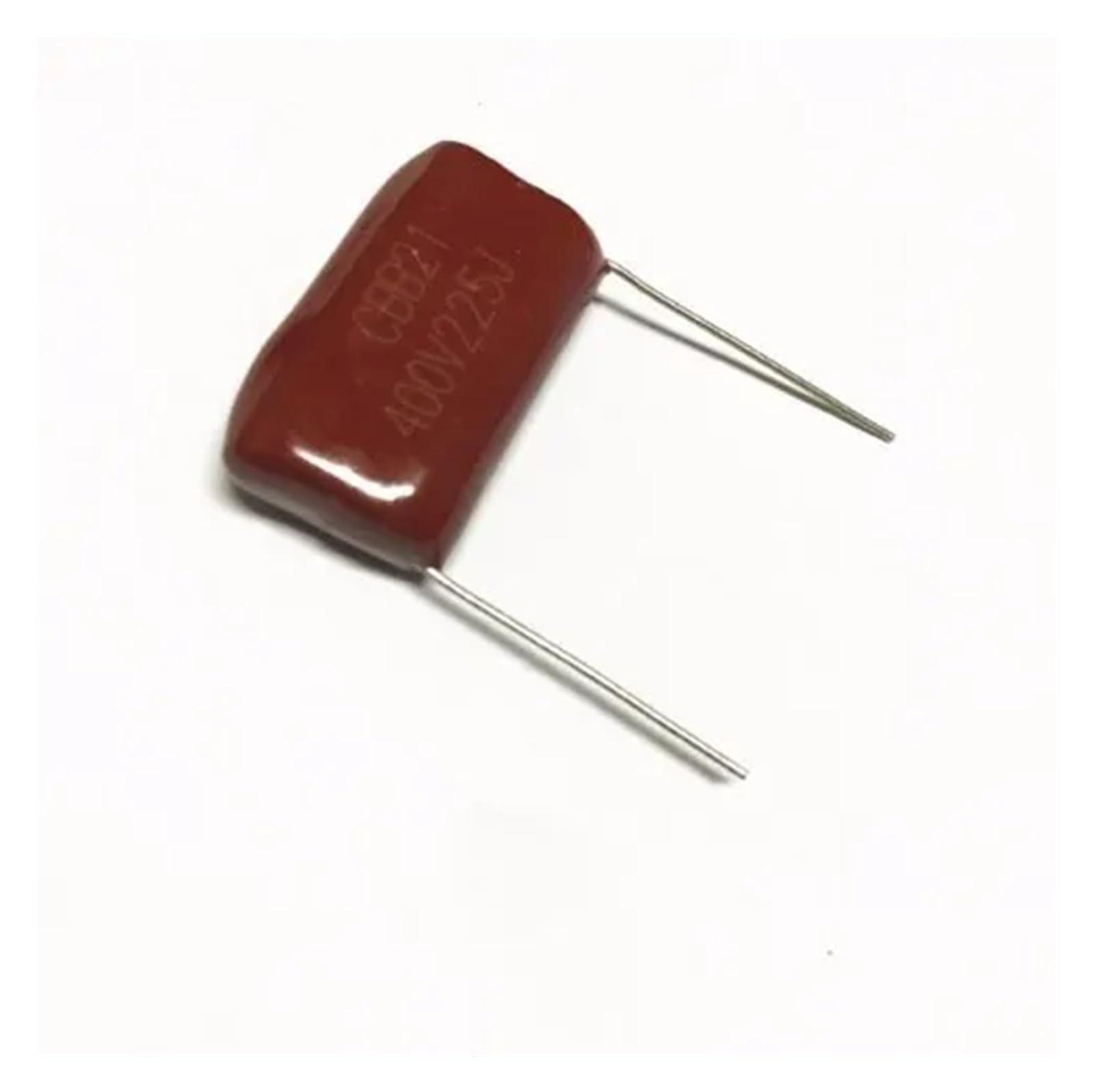 50PCS 225 400V 2.2uF CBB 2.2uf 400v Metallized Polypropylene Film Capacitor ROHS P=25MM