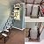 INTBUYING Attic Stairs Wall-Mounted Loft Ladder Stairs Al-Mg Alloy Attic Access Ladder Pulldown Attic Stairs 12 Pedals 9.8ft Height Load 660LB Building Retractable Loft Ladder(Blue)