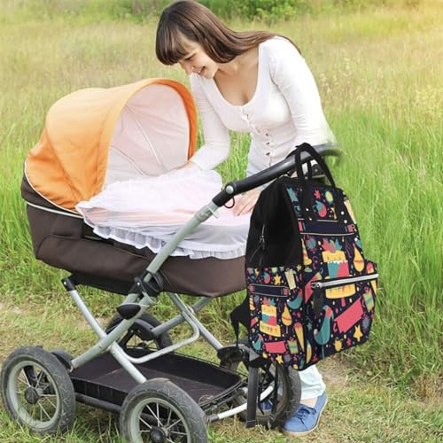 Sac à dos à langer parfait comme cadeau de naissance pour maman