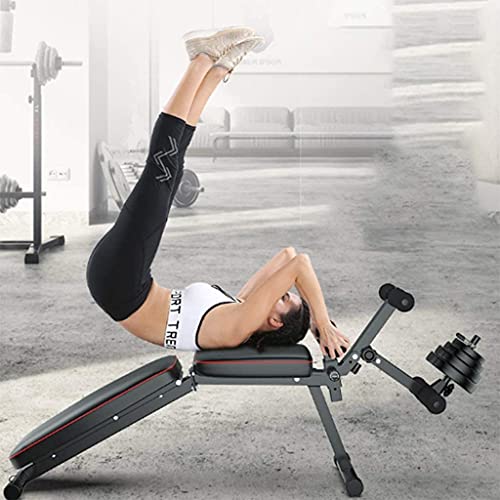 Weight Bench Workout Bench Home Gym Exercises Adjustable Benches Dumbbell Crutches Fitness Crutches Multifunction Bench Press Home Professional Sit Up Equipment Men Exercise Bench - Image 5
