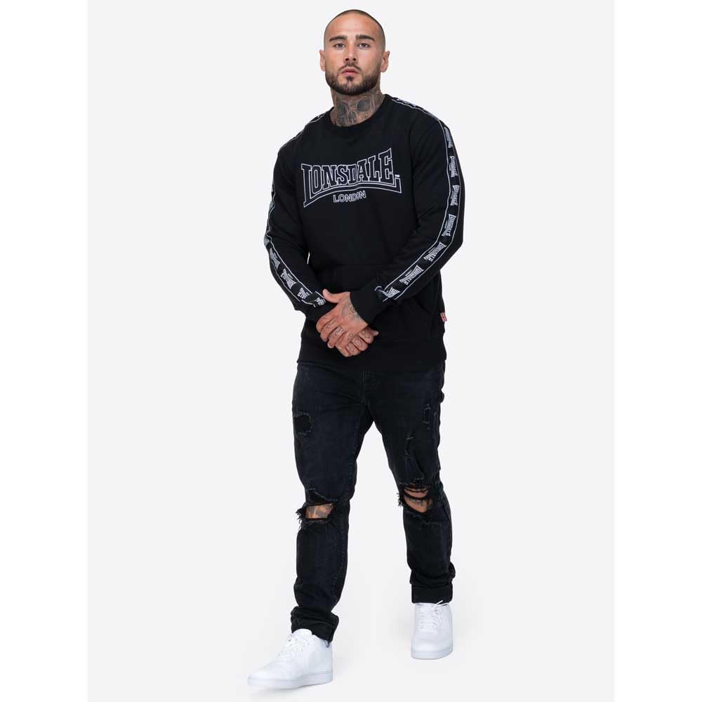 Lonsdale Herren Herren Rundhals Sweatshirt Normale Passform Kirklinton Sweatshirt (1er Pack)