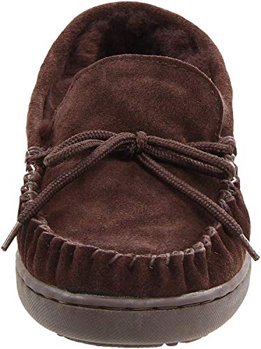 Image of BEARPAW Moc II 2 - Men's Sheepskin Slipper - 1295M | Comfortable & Lightweight Men's Shoe, Medium Fit, Multiple Colors