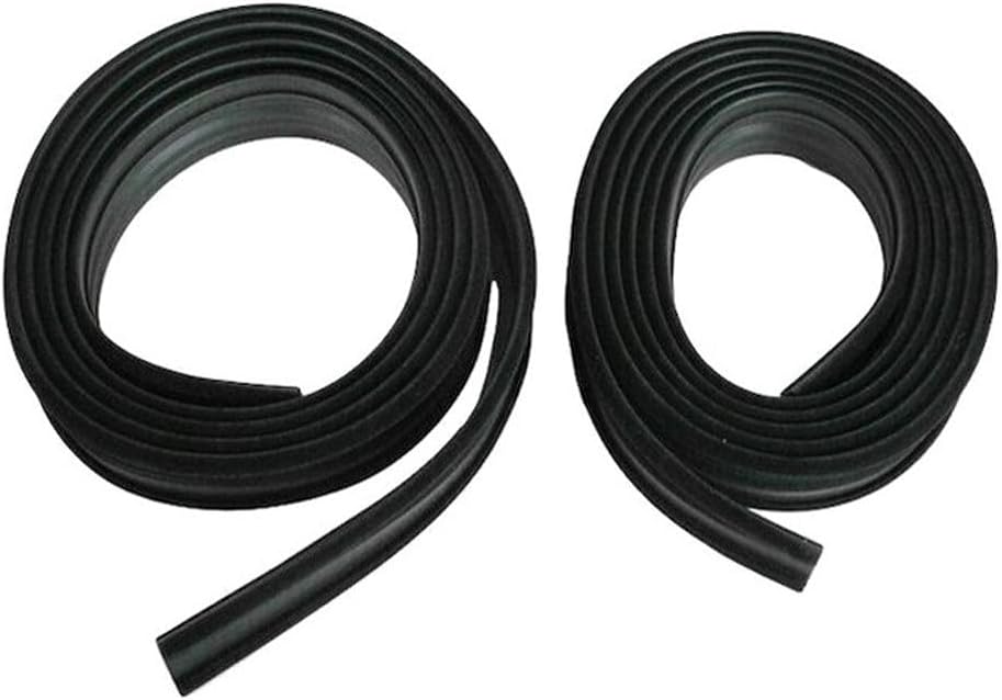 for Chevy for Nova 1973-1974 Door Window Glass Run Channel 2Dr 2pcs Set