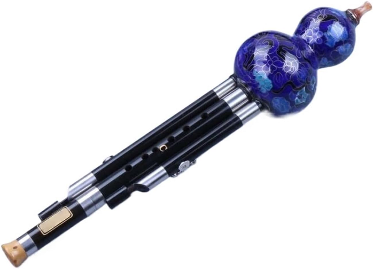 フルシフルート Hulusi プロフェッショナル楽器 黒檀 木管楽器 初心者用 C キー B フラット(C key)