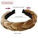 Paquete de 6 diademas de terciopelo, diadema gruesa, diadema ancha Vintage con...