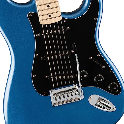 Squier Affinity Series Stratocaster Electric Guitar, Lake Placid Blue, Maple Fingerboard #TOP5