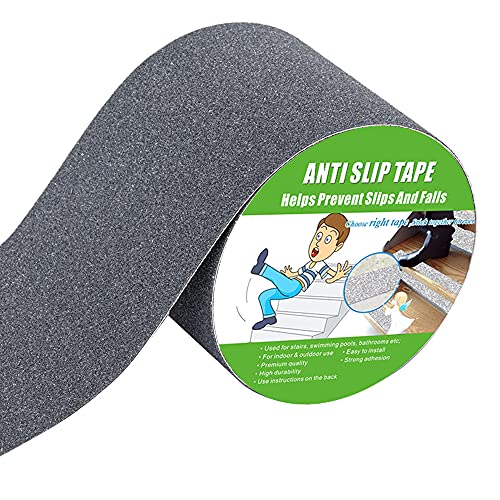 Cinta antideslizante para escaleras exteriores e interiores color gris 1