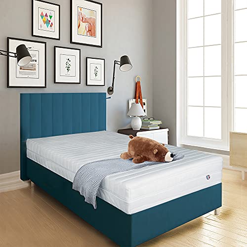 Olympe Matelas LATEA 90x190cm Confort Ferme 14 cm Soutien Ferme Cover