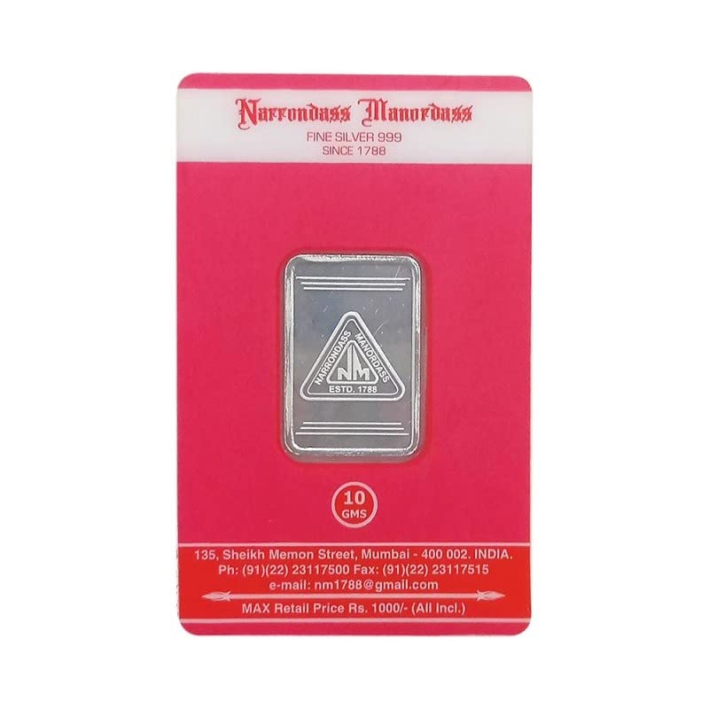 Image of 10Grams Silver Fine 999 LUCKeY One 1Pcs