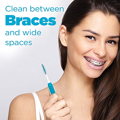 Gum Proxabrush Go-Betweens Interdental Brushes, Wide, Plaque Removal, 10 Count #TOP6