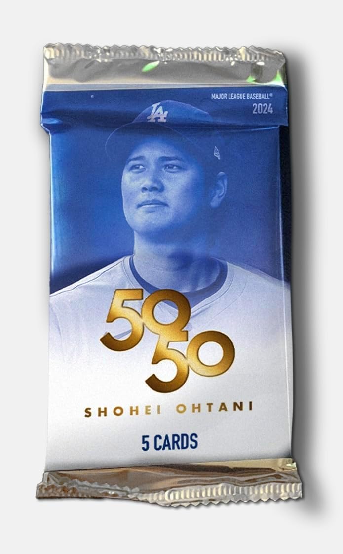 Amazon.co.jp: 2024 Topps 50/50 大谷翔平 1パック (2024 Topps 50/50  