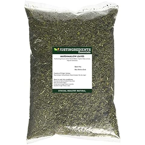 JustIngredients Essentials Marshmallow Leaves 250 g Green Cover