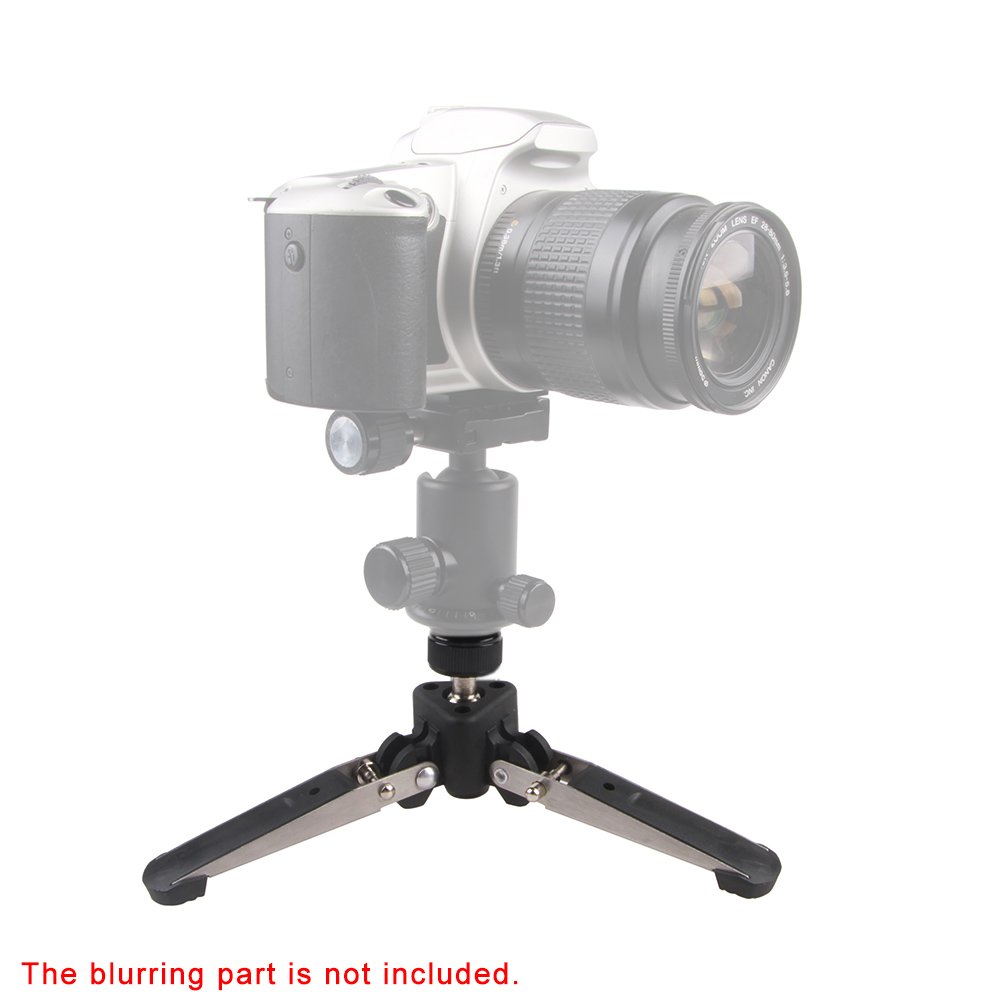 Andoer Support Universel à Trois Pieds pour Appareil Photo Reflex numérique avec Filetage 3/8"