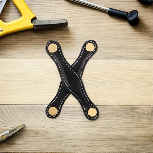 Tiradores de cuero sintético para cajones que aportan seguridad y un elegante estilo retro 7