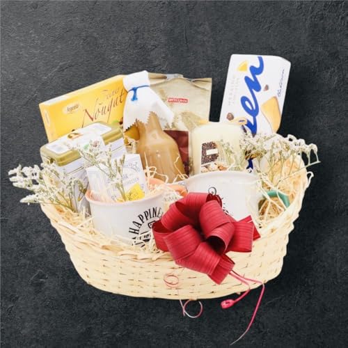 Geschenkkorb Kaffeetante | Präsentkorb Geschenk für Kaffeeliebhaber | Vielfältige Kaffeesorten | Fertig zum Verschenken