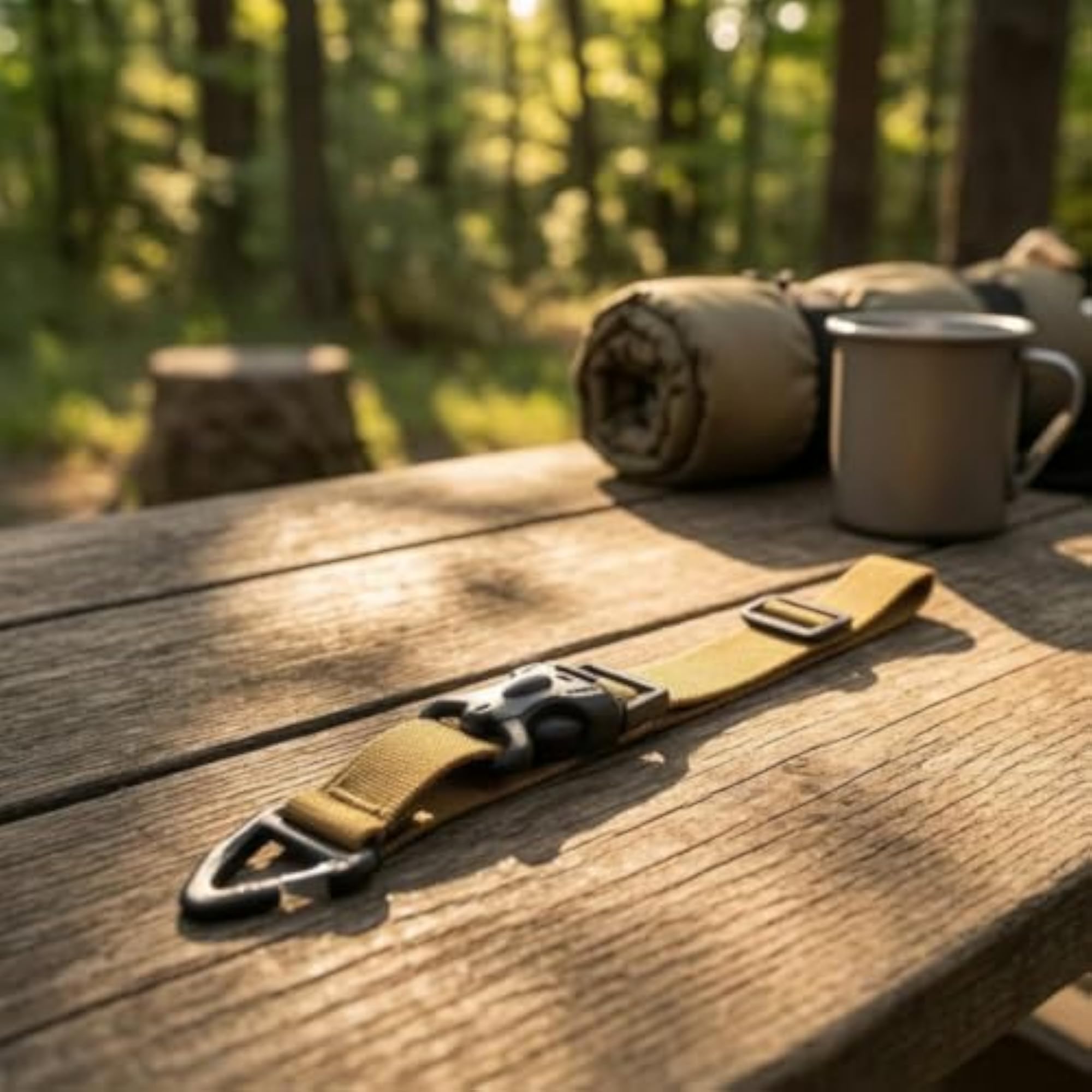 Adjustable Triangular Fastening Strap, Lightweight for Campers