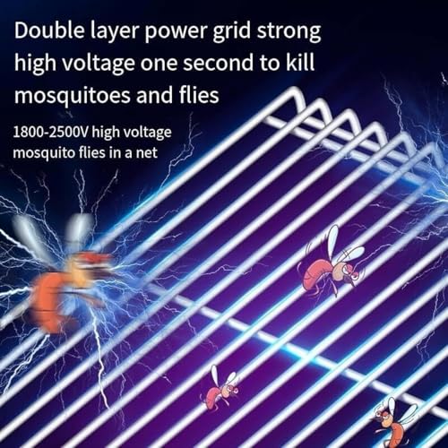 Image of Electric Mosquito Killer, Fly Insect Killer Machine, Insect Bug Zapper,Fly Catcher and Mosquito Trap Killer LED Lamp for Restaurants,Home, Kitchen, Indoor, Outdoor
